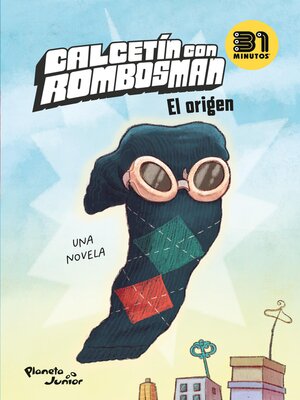 cover image of Calcetín con rombos man